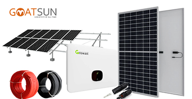 On Grid Solar Solution —— 10-100kw Commercial